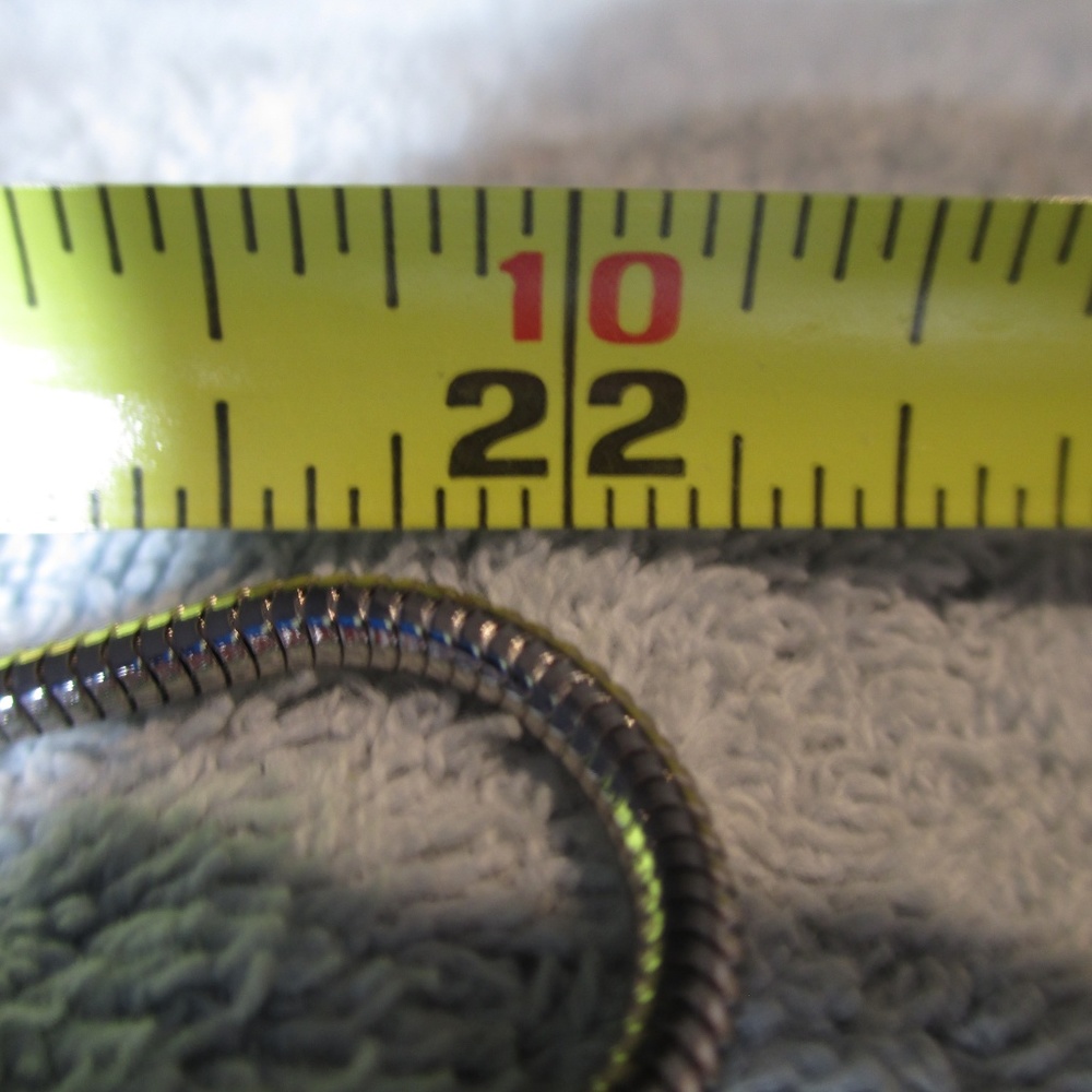 Vintage Silver Tone Stylish Long Necklace - Picture 5 of 5